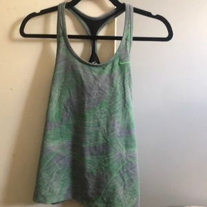 Nike dri fit tank top racer back